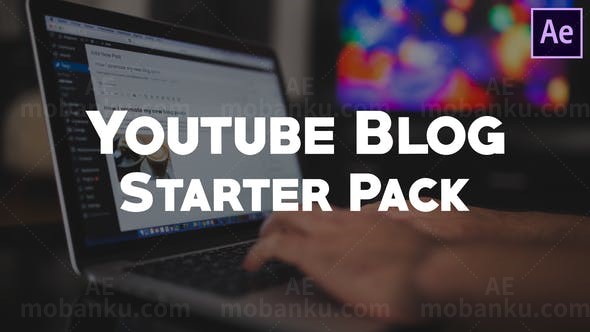 主播视频基础包AE模版