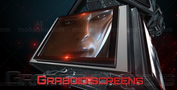 科技感机械屏幕视频AE模板