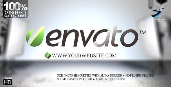 摄影工作室LOGO演绎AE模板