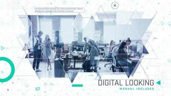 企业视频展示AE模板