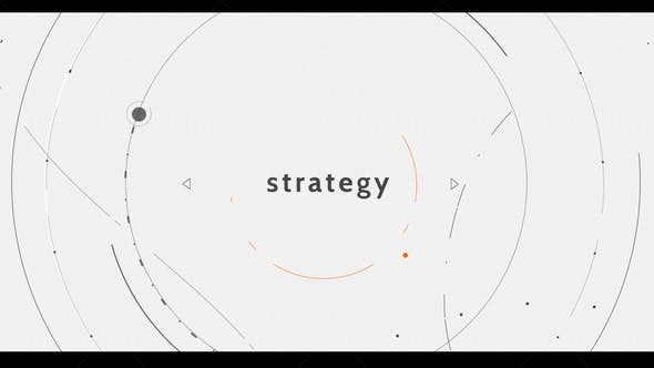 快速形状变化演绎标志片头AE模板