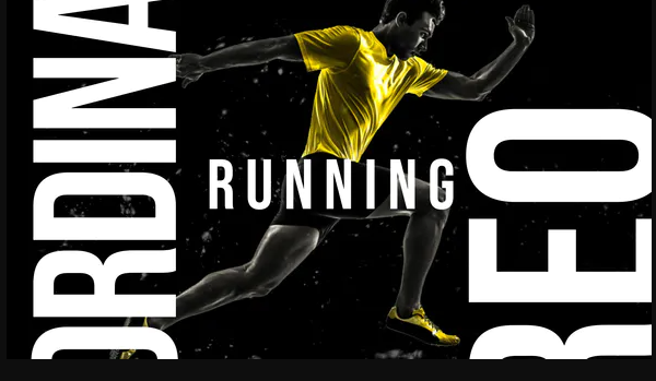 踏脚快速节奏健身运动宣传AE模板