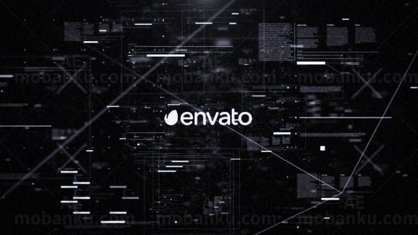 AI数字科技搜索片头AE模板