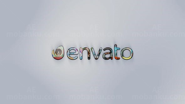 照片墙卷轴聚焦效果标志展示AE模板