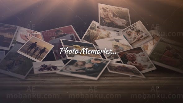 记忆相册AE模板