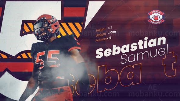 运动赛事片头AE模板