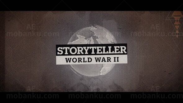 历史故事板AE模板