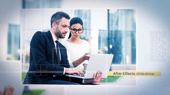 商务展示AE模板