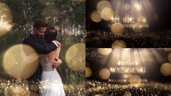 结婚视频展示AE模板