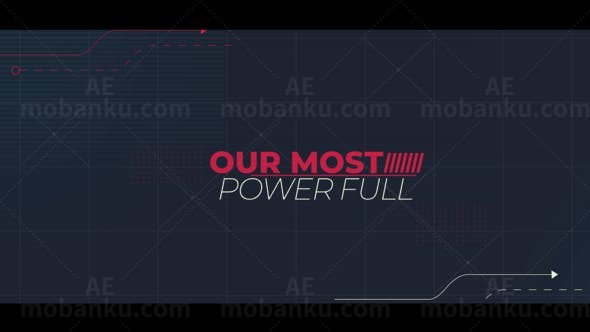 城市体育运动介绍宣传展示AE模板