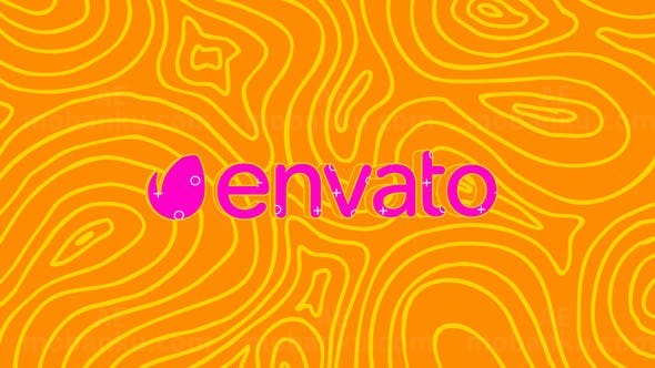 卡通风格涂鸦复古标志演绎AE模板