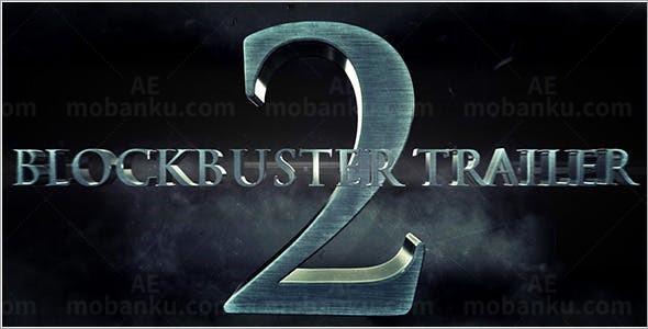 震撼电影预告片头AE模板