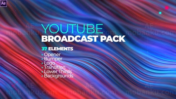 节奏视频推广宣传展示栏目包AE模板