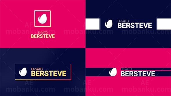 简洁明亮标志转场过滤效果包AE模板