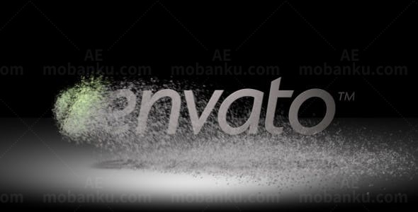 粒子背景方块组合过渡效果图片展示AE模板