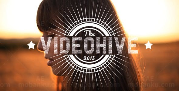 逆光标题字幕LOGO动画演绎AE模板