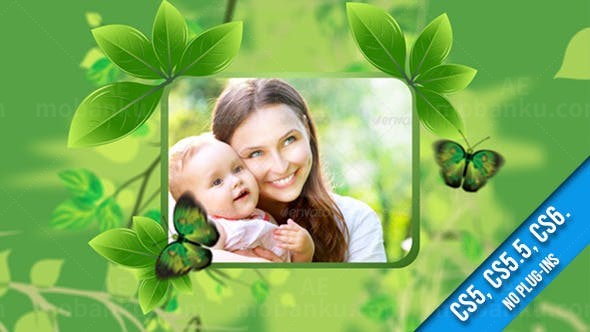 生态环保风格视频AE模板