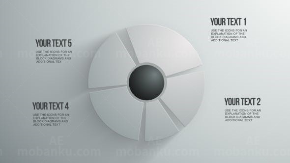 时尚文字介绍企业宣传AE模板