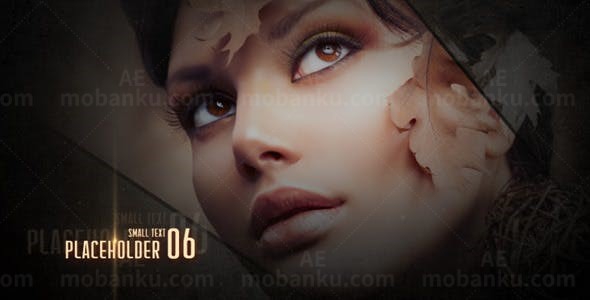 模特写真电视包装AE模板