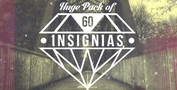 徽章标志动画AE模板