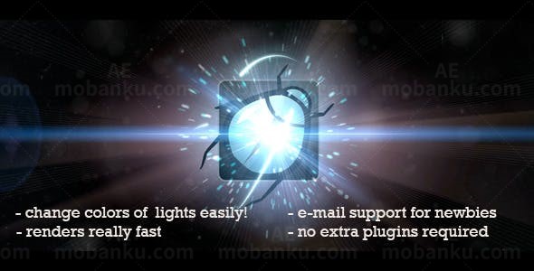 企业公司LOGO演绎AE模板