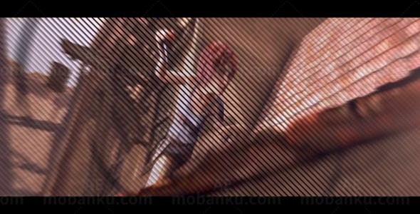 震撼电影预告电视包装AE模板