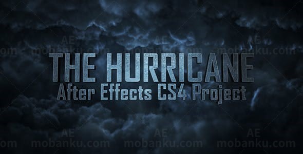 震撼电影标题文字特效AE模板