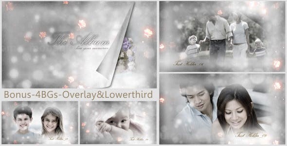 童年的记忆婚庆类AE模板