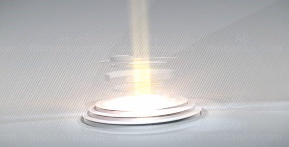 优雅的圆圈动画LOGO标志展示演绎AE模板