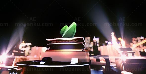 史诗电影LOGO标志展示演绎AE模板