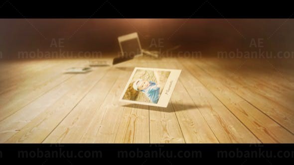 回忆相册展示AE模版