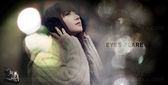 光晕闪耀婚礼预告片头AE模板