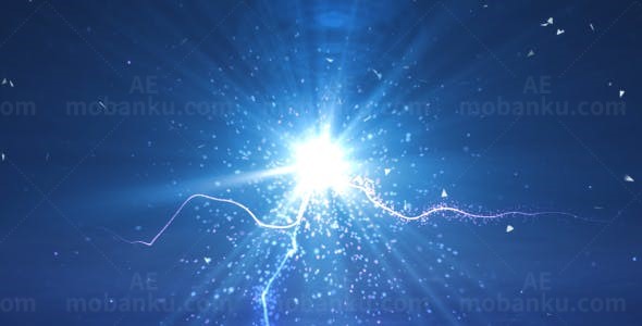 魔法里粒子特效动画AE模版