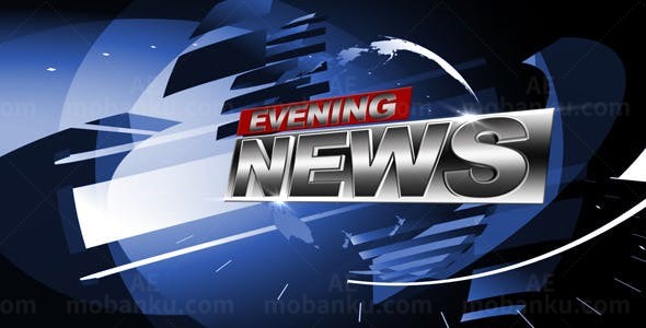 10秒倒计时电视新闻包装AE模板