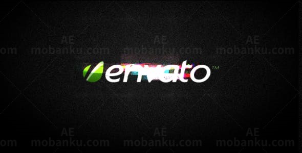 抽拉抖动文字特效AE模板