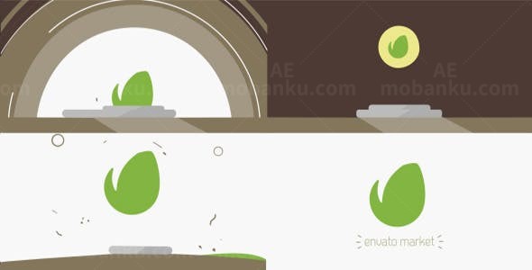 优雅的LOGO标志展示AE模板