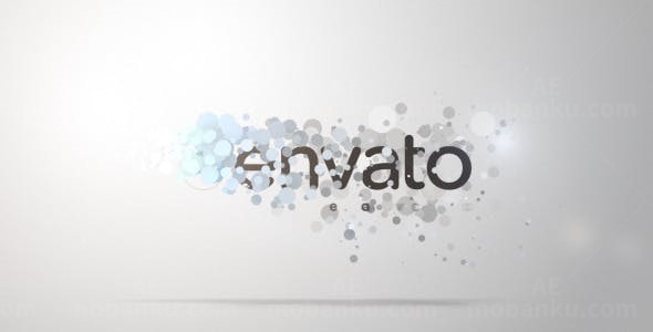 光滑粒子LOGO演绎展示AE模板