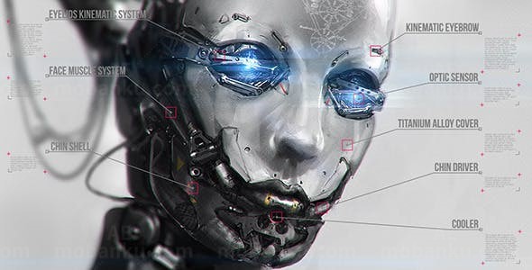 包装线条文字介绍AE模板