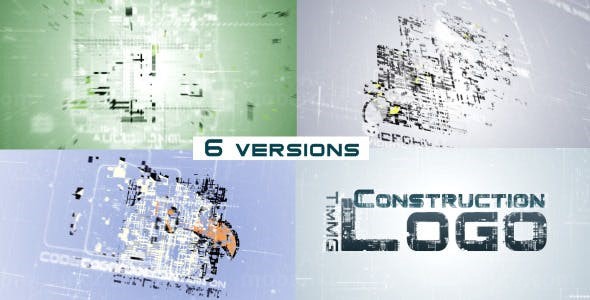 建筑LOGO演绎展示AE模板