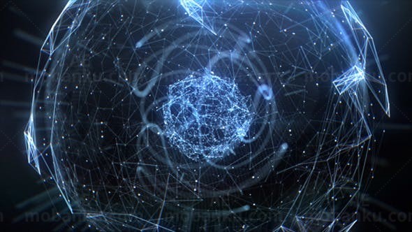 高科技的地球AE模板