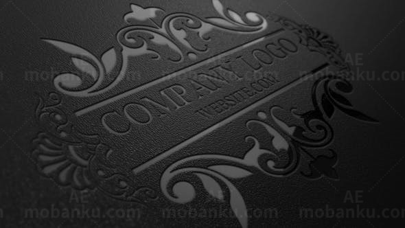 浮雕LOGO演绎AE模板