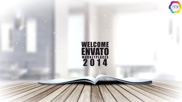 翻页风格促销广告AE模板