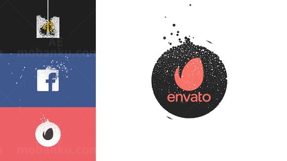 时尚LOGO标志展示AE模板