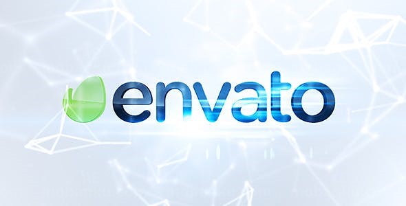 经络LOGO标志片头AE模板