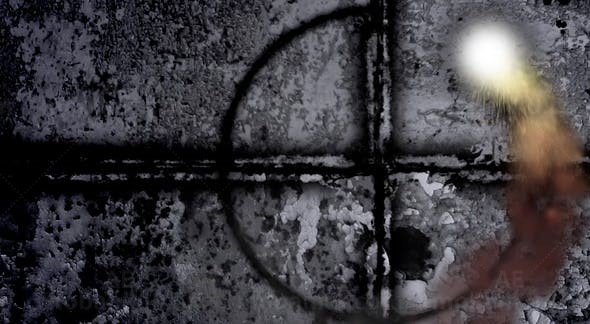 金属风格开门动画AE模板