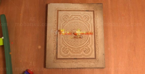 童话书本展示动画AE模板