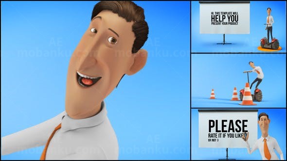 商业宣传推广AE模板