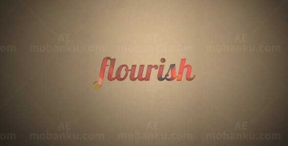 复古晃动LOGO演绎展示AE模板