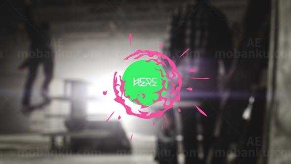 动感LOGO演绎展示AE模板