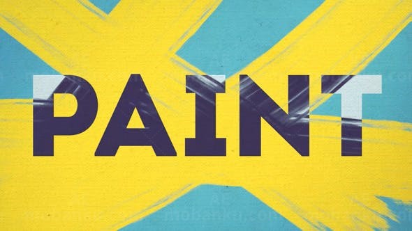 油墨转场包AE模板